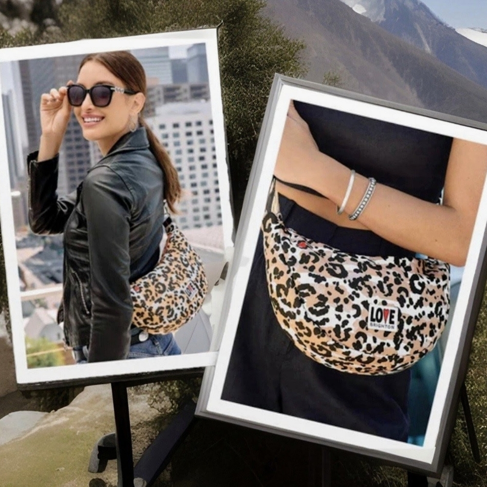Women's Brighton Spotted Love Crossbody Swing Bag